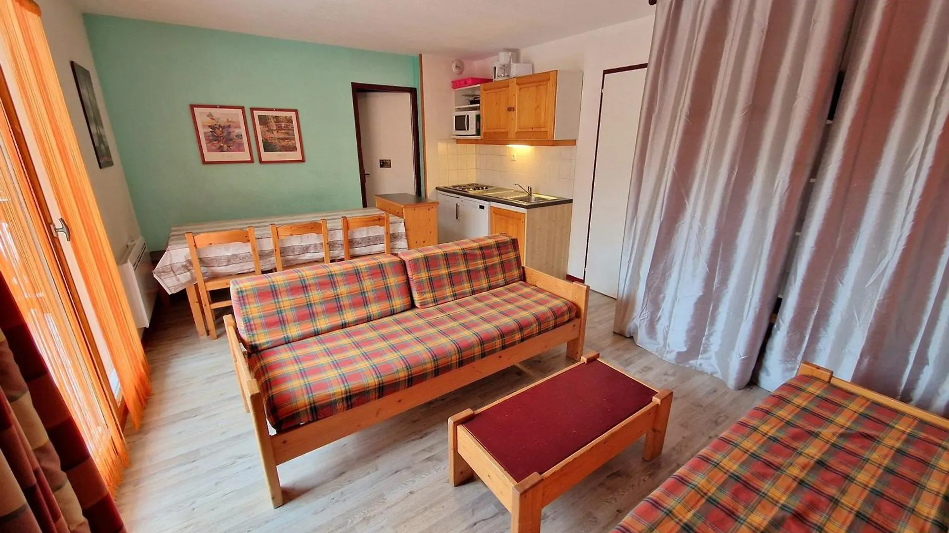 Appartement 42M², 2 Pieces + Cabine, 6-8 Pers, Coeur De Station, Proche Pistes Et Commerces - Fr-1-265-195 Valfrejus 0*,