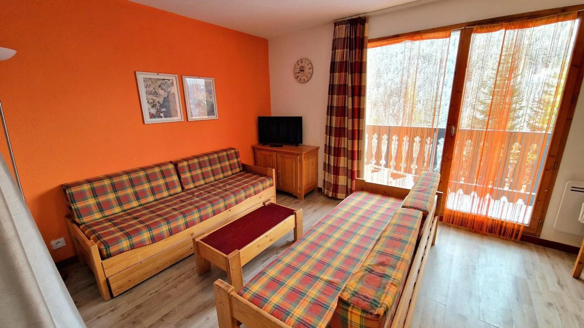 Appartement 42M², 2 Pieces + Cabine, 6-8 Pers, Coeur De Station, Proche Pistes Et Commerces - Fr-1-265-195 Valfrejus